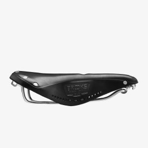 Brooks B17 Carved Sele Siyah
