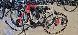 Carraro Cr-Race 011 Yol Bisikleti  Beyaz-Kırmızı-Siyah -56 cm-