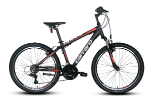 Carraro Speed 240 Dağ Bisikleti 24 Jant -Mat Siyah-Kırmızı-