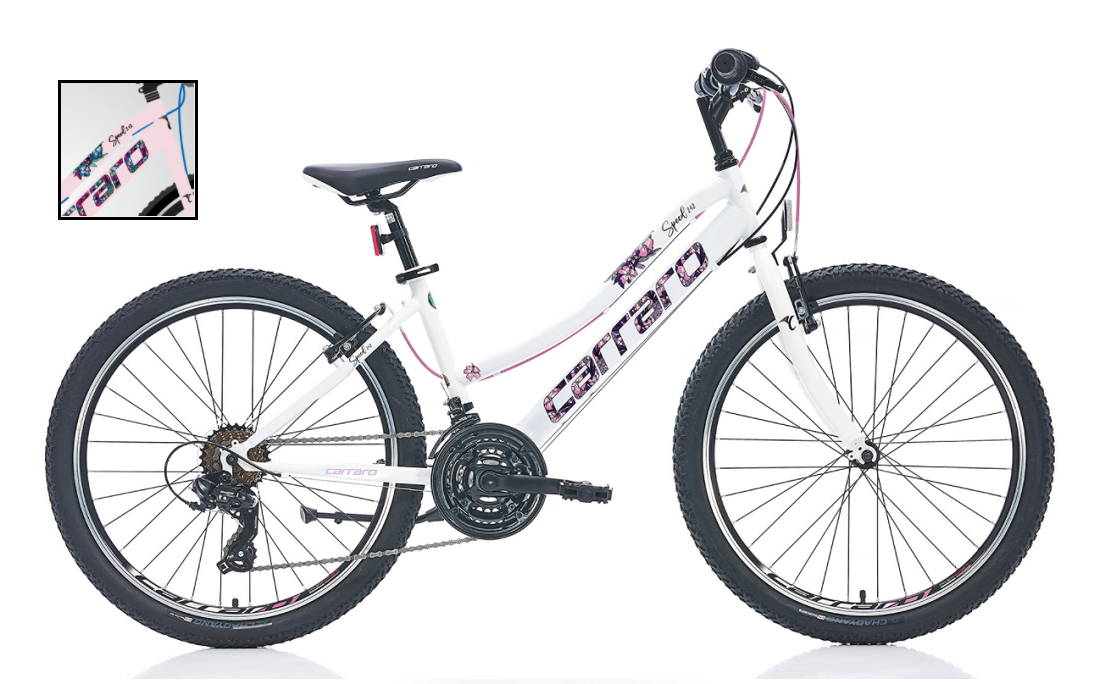 Carraro Speed 242 Bisiklet 24 Jant Toz Pembe