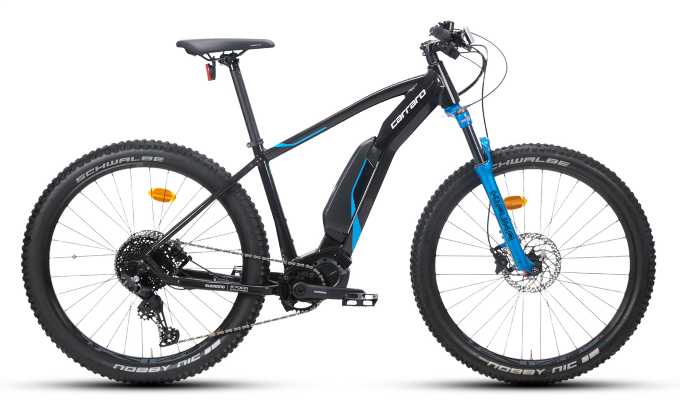 Carraro Kifuka E7 27.5'' 11V Elektrikli Dağ Bisikleti -44cm- Metalik Siyah