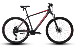 Carraro Force 770C Dağ Bisikleti 27.5 Jant -43cm-Mat Antrasit-Kırmızı