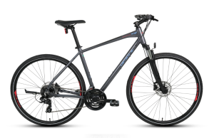 Carraro Sportive 223 Bisiklet 28 Jant -46cm- Mat Antrasit-Kırmızı