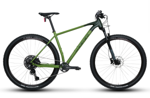 Carraro Big 910 Dağ Bisikleti - RockShox Havalı Maşa & Shimano CUES 1x10 Vites | 29 Jant (44cm/M) Mat Yeşil