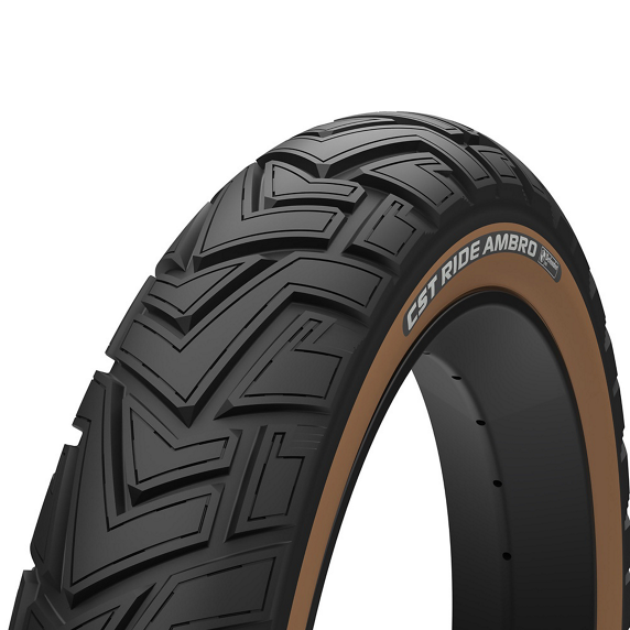 Cst Ride Ambro 20x4.00 Defender Mix Zırhlı Fat E-Bike Dış Lastik Kahverengi Yanaklı