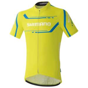 Shimano Kısa Kol Forma Lime Yellow -S Beden-