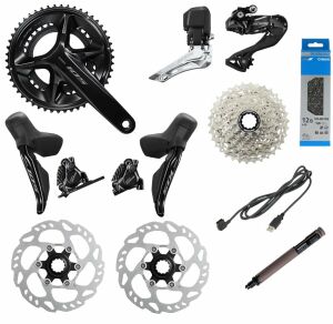 Shimano 105 Di2 R7100 Grup Set 50/34T 170mm