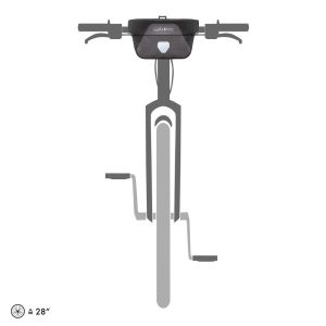 Ortlieb Ultimate Six Plus Gidon Çantası 5L Kot Granit Siyah F3634