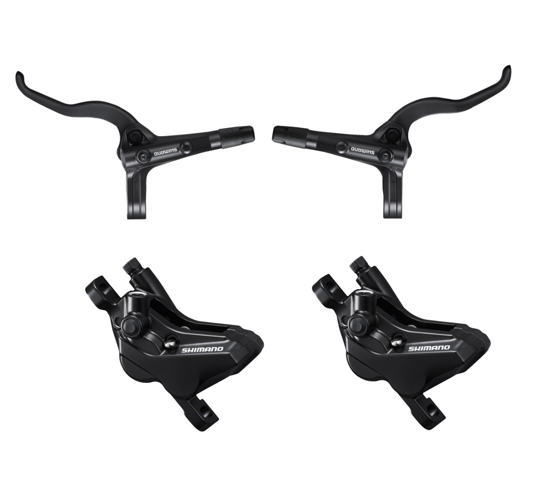 Shimano MT401 Hidrolik Disk Fren Seti 4 Piston (BL-MT401+BR-MT420)