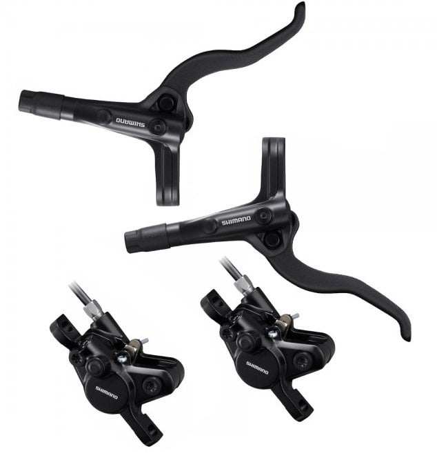 Shimano MT401 Hidrolik Disk Fren Seti 4 Piston (BL-MT401+BR-MT420)