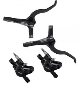 Shimano MT401 Hidrolik Disk Fren Seti 4 Piston (BL-MT401+BR-MT420)