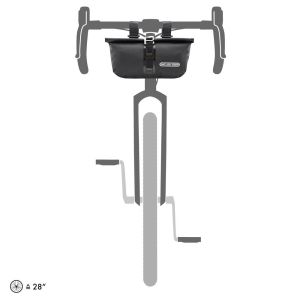 Ortlieb Bikepacking Aksesuar Gidon Çantası 3.5L Mat Siyah F9952