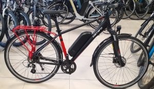 Carraro ELife 2.1 Elektrikli Şehir Bisikleti -47cm- Siyah-Kırmızı