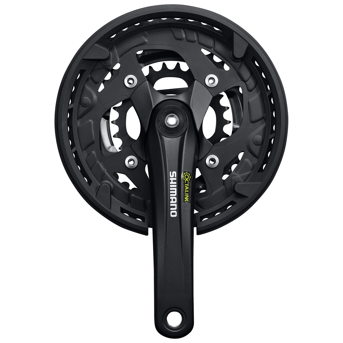 Shimano Alivio FC-T4010 Aynakol 3x9V 22/32/44T 175mm Octalink Siyah