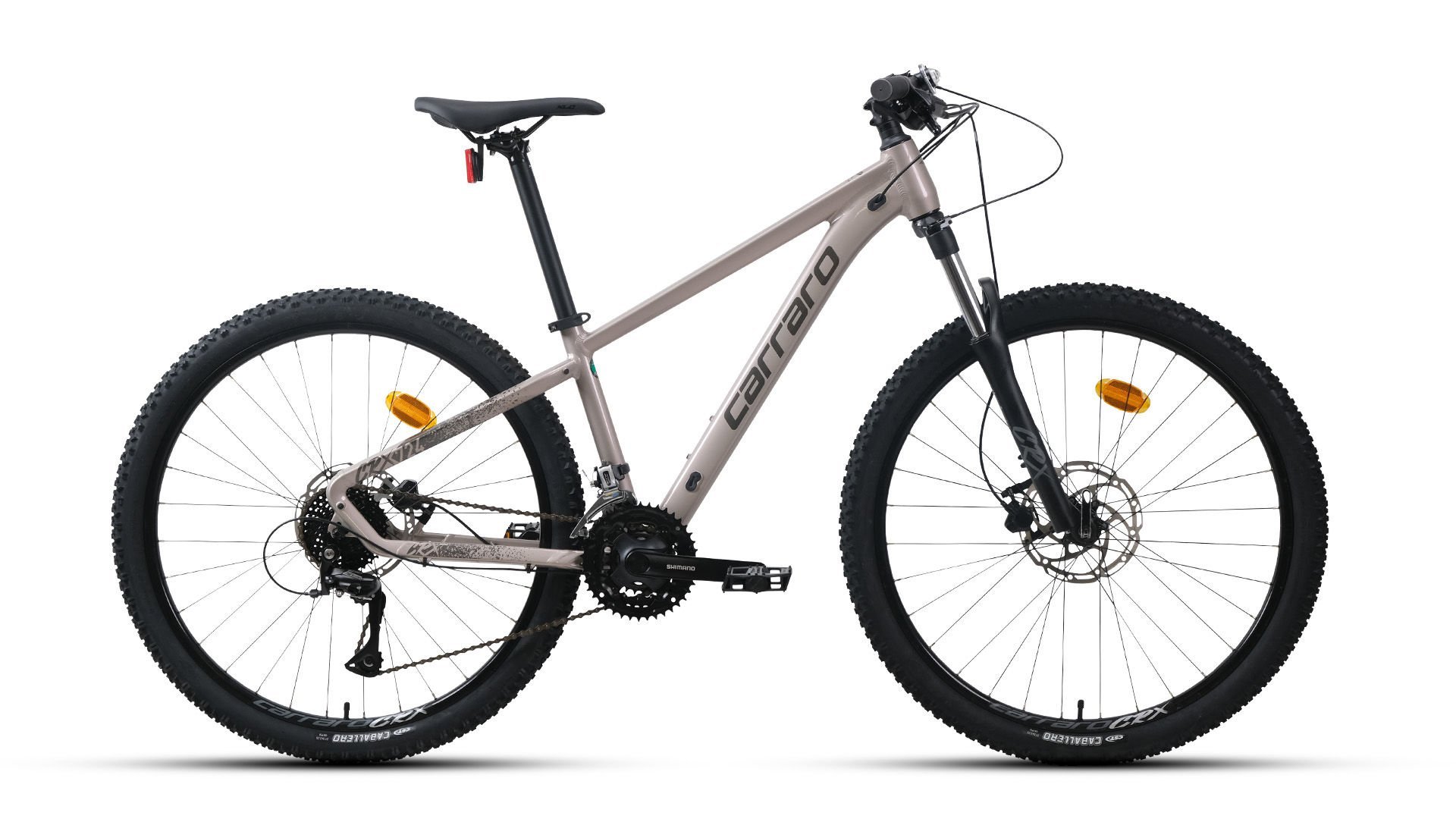 Carraro Crx 724 Dağ bisikleti 27.5'' Jant Hidrolik fren -36cm- Gül Gri