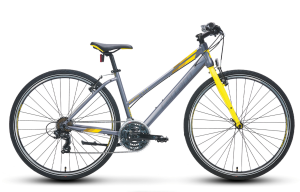 Carraro Sportive 322 Bisiklet 28 Jant -Mat Antrasit-Sarı-44 cm-