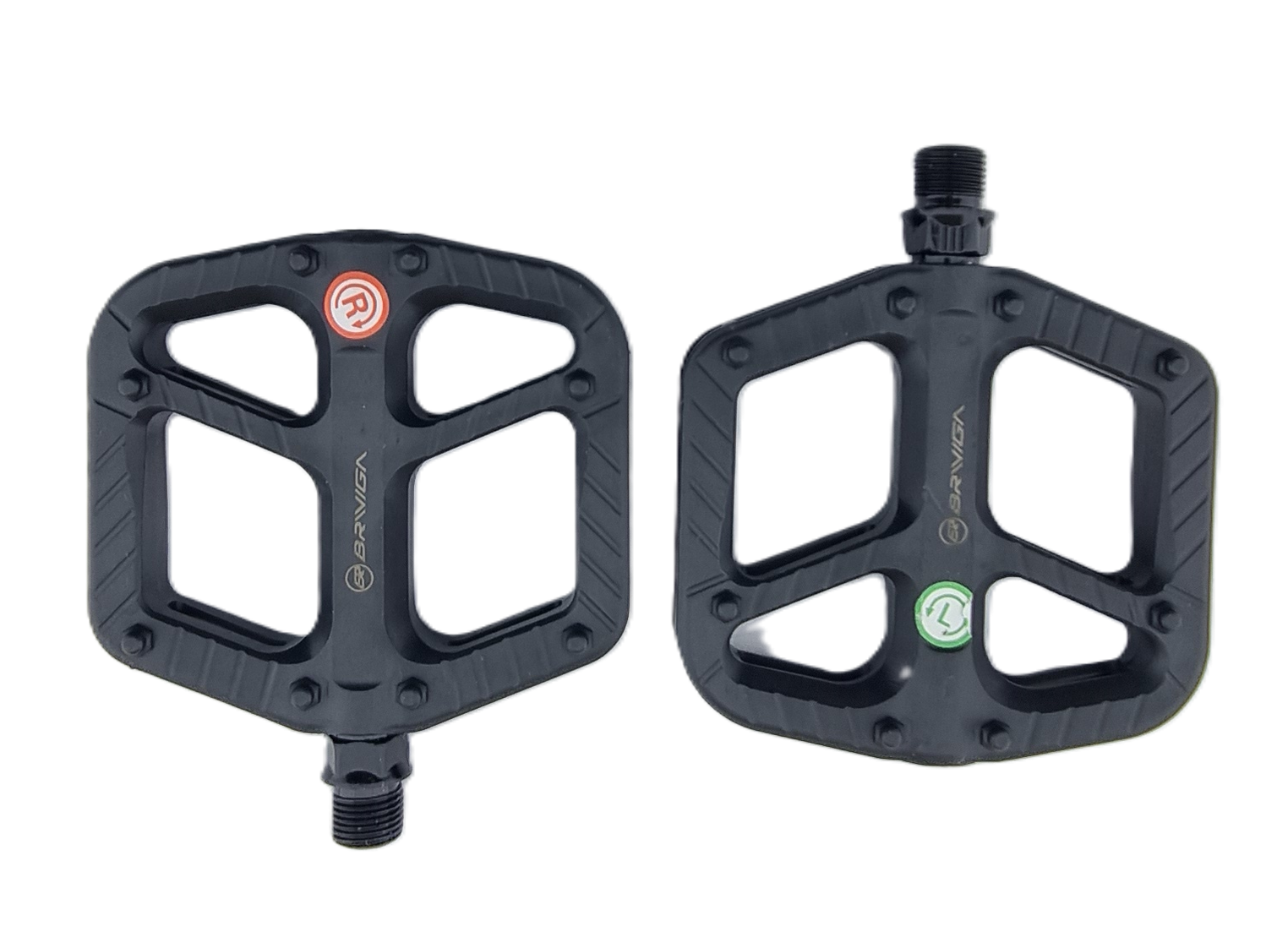 Briviga HF-856 Pedal Seti Siyah Plastik