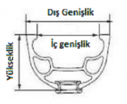 Freestyle BMX 20'' Jant Carraro 48 delik
