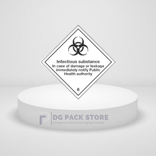 Sınıf 6.2 - Infectious Substance Etiketi