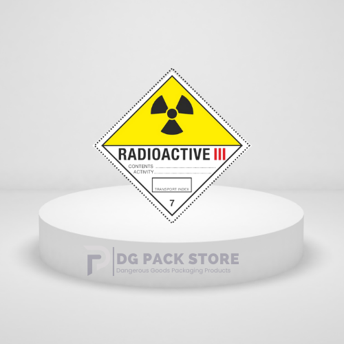 Class 7 - Radioactive III Label