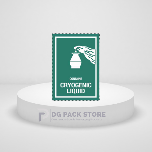 Cryogenic Liquid Label