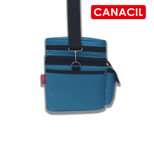 İlaç Taşıma Çantası - Medikal Sporcu Çantası - CANACIL - Mavi - Siyah - Kırmızı TK4205