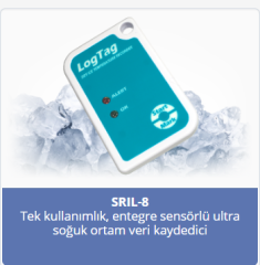 SRIL-8 Tek Kullanımlı Ultra Düşük Sıcaklık Kaydedici