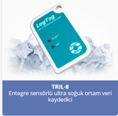 TRIL-8 Çok Kullanımlı Ultra Düşük Sıcaklık Kaydedici