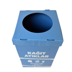 Kağıt Atık Kutusu - Geri Dönüşüm Kutuları
