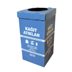 Kağıt Atık Kutusu - Geri Dönüşüm Kutuları