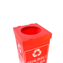 Tehlikeli Atık Kutusu - Geri Dönüşüm Kutuları