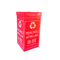 Tehlikeli Atık Kutusu - Geri Dönüşüm Kutuları