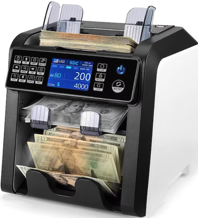 SH 2000 Çift Katlı Para Sayma Makinesi