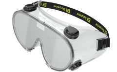 BAYMAX S-1551 Quattro Ventilli Gümüş Aynalı Koruyucu İş Gözlüğü