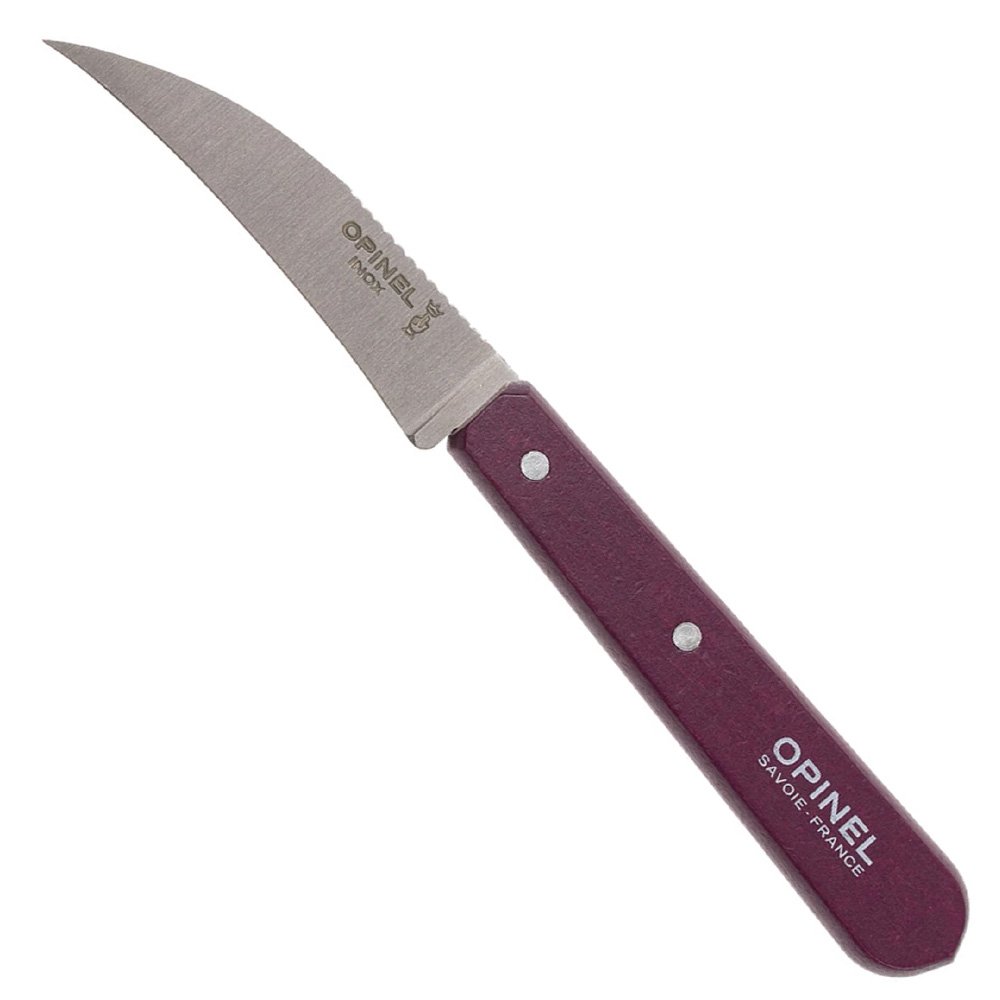 Opinel Essential No:114 Paslanmaz Çelik Sebze Bıçağı Mor