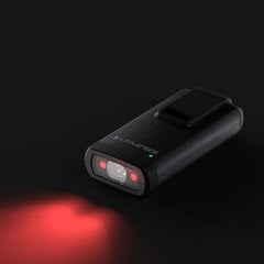 Led Lenser K6R Şarj Edilebilir Anahtarlı El Feneri (Siyah)