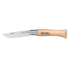 Opinel Inox 5 No Kayın Saplı Paslanmaz Çelik Çakı