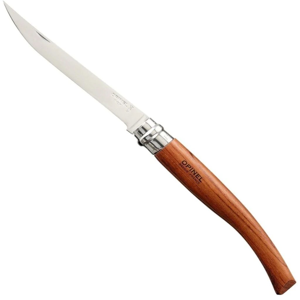 Opinel No.12 İnce Paslanmaz Çelik Katlanır Fileto Bıçağı