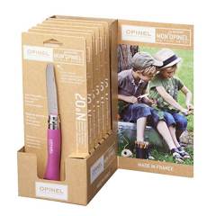 Opinel Inox No 7 Paslanmaz Çelik Çakı (Pembe)