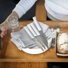 Opinel Bon Appetit 4 Parça Mutfak Bıçağı Seti Füme