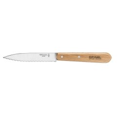 Opinel Essential No:113 Paslanmaz Çelik Tırtıklı Soyma Bıçağı
