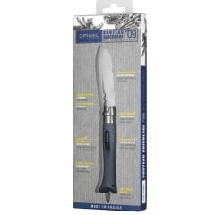 Opinel No 09 Çok Amaçlı Paslanmaz Çelik Çakı (Gri)