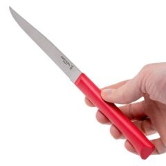 Opinel Bon Appetit Paslanmaz Çelik Sofra Bıçağı Kırmızı