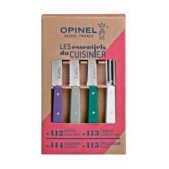 Opinel Les Essentials Art Deco 4'lü Bıçak Seti