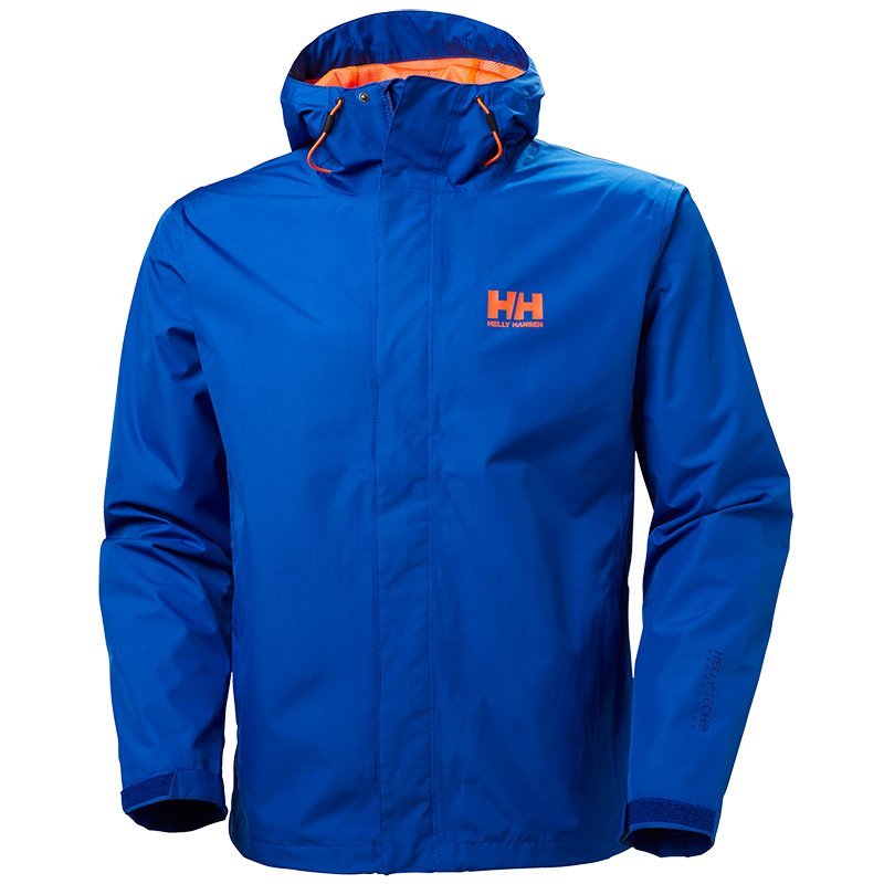 Helly Hansen Seven J Su Geçirmez Erkek Ceket Mavi - S