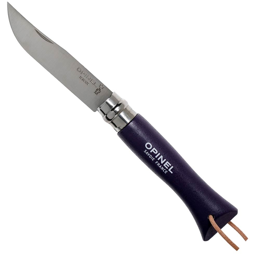 Opinel Inox Trekking 6 No Paslanmaz  Çelik Çakı (Mor)