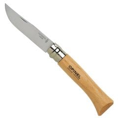 Opinel Inox 10 No Kayın Saplı Paslanmaz Çelik Çakı