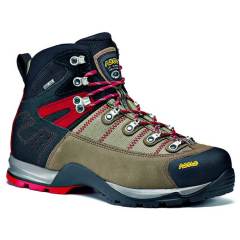 Asolo Fugitive Gore Tex Erkek Trekking Botu 45 - Bej/Kırmızı