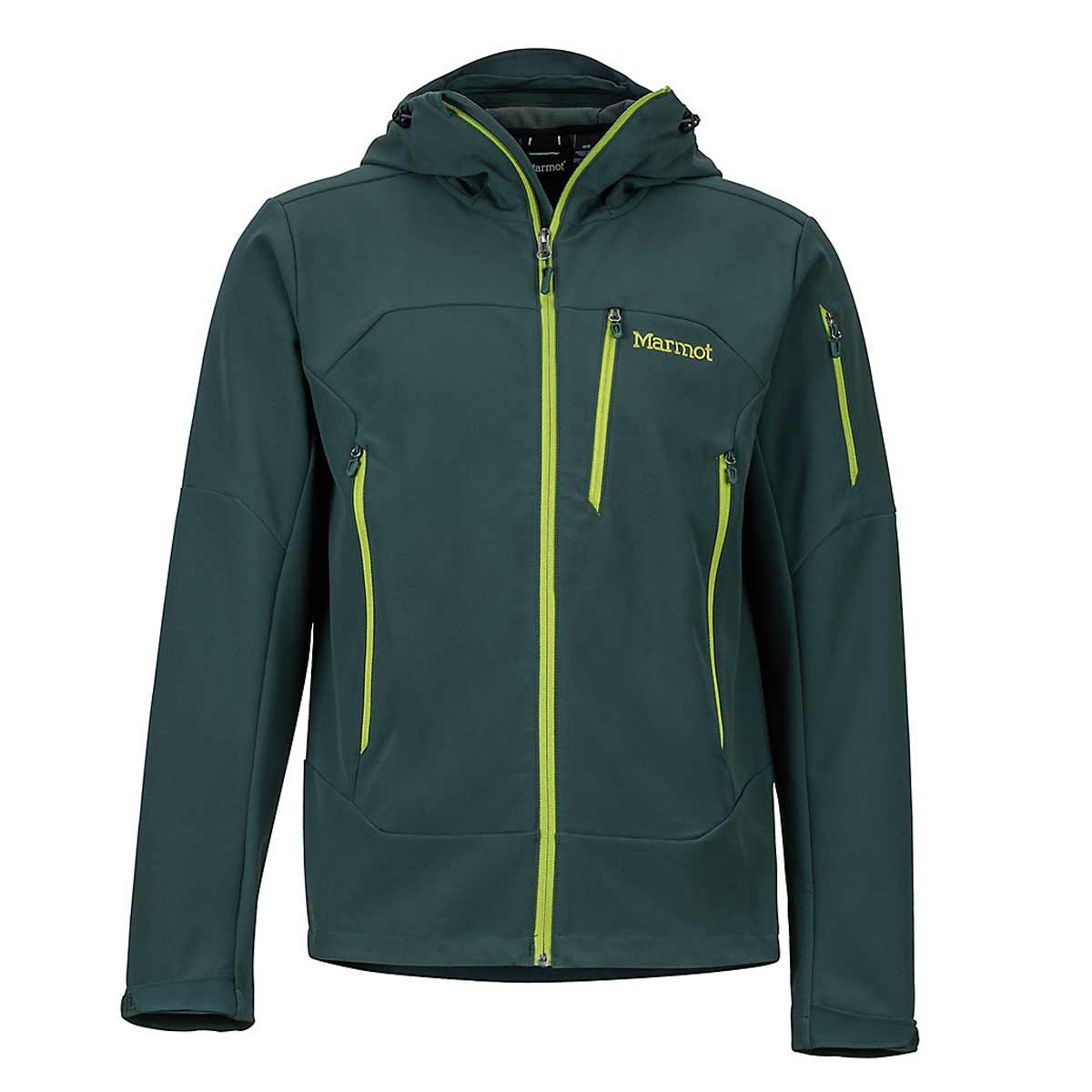 Marmot Moblis Softshell Kapüşonlu Erkek Ceket M - Yeşil