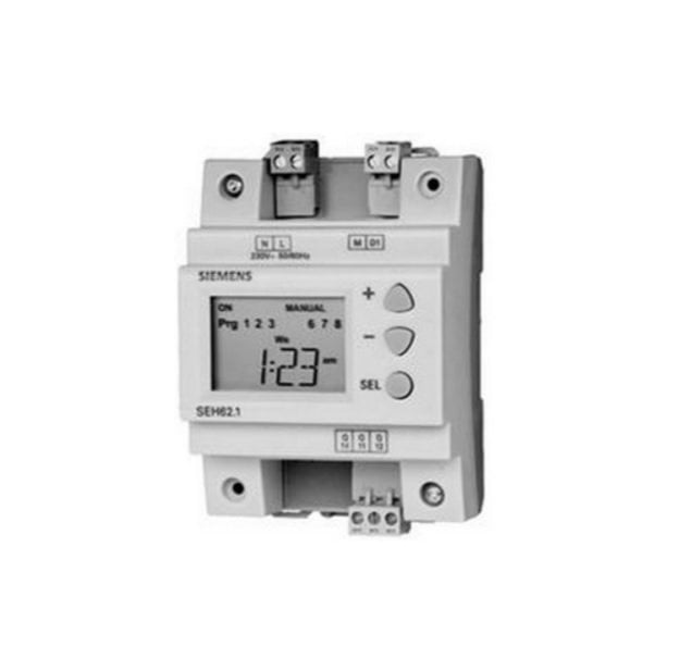 SEH62.1 Dijital Zaman Saati, AC 230 V, 24 Saat yada Haftalık Programlanabilir, IP20